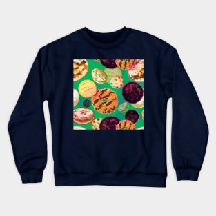 COOKIES mints chocolate chip coconut shortbread Crewneck Sweatshirt